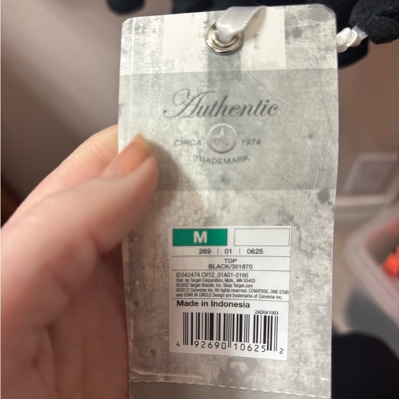 Converse Gray Knit Cardigan Sweater - Picture 3 of 4